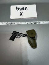 1/6 Scale Modern Pistol and Holster