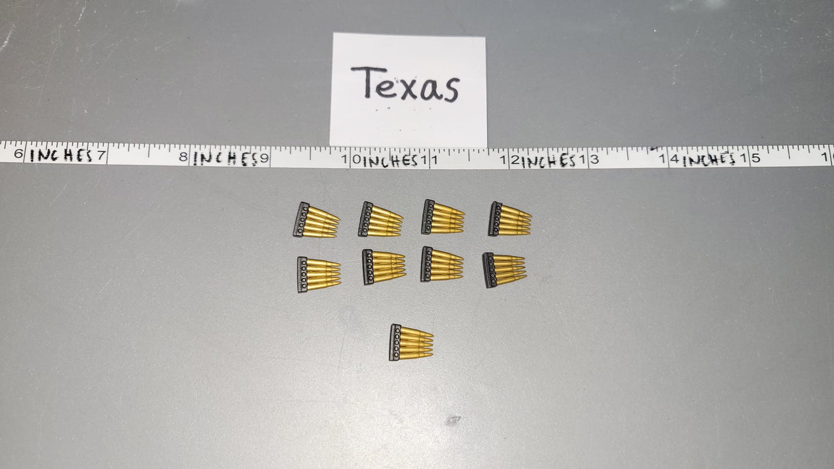 1/6 Scale WWII British Rifle Ammunition Lot