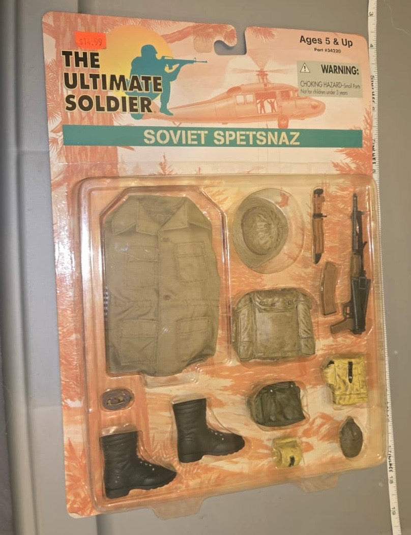 1/6 Scale Ultimate Soldier Russian Spetznaz Afghanistan Uniform Set - NIB