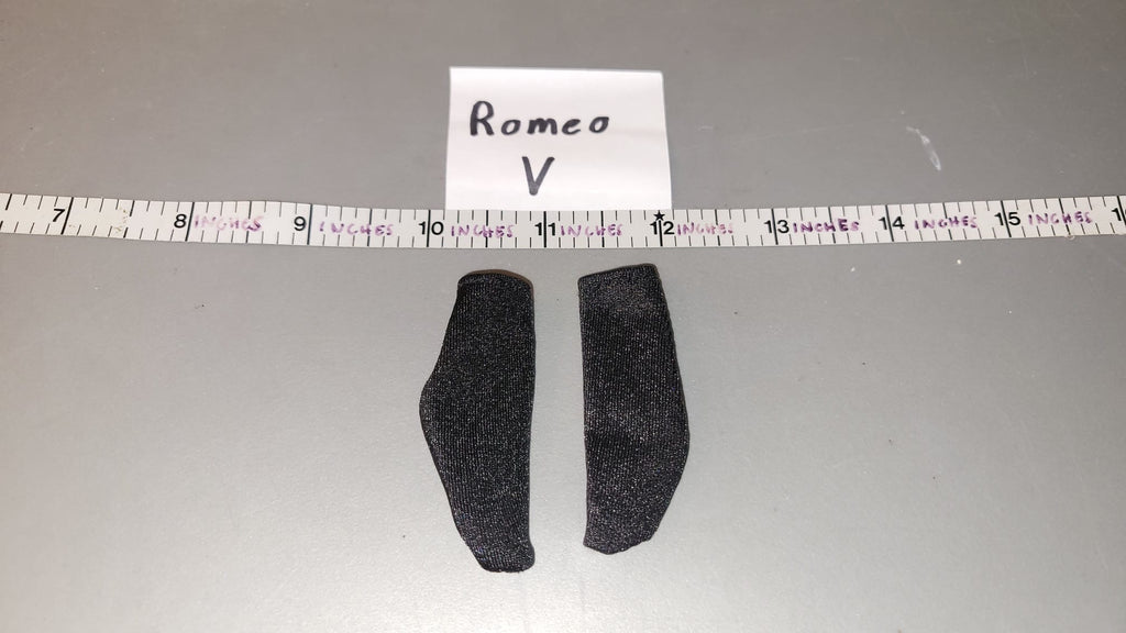 1:6 Scale Modern Era Black Socks