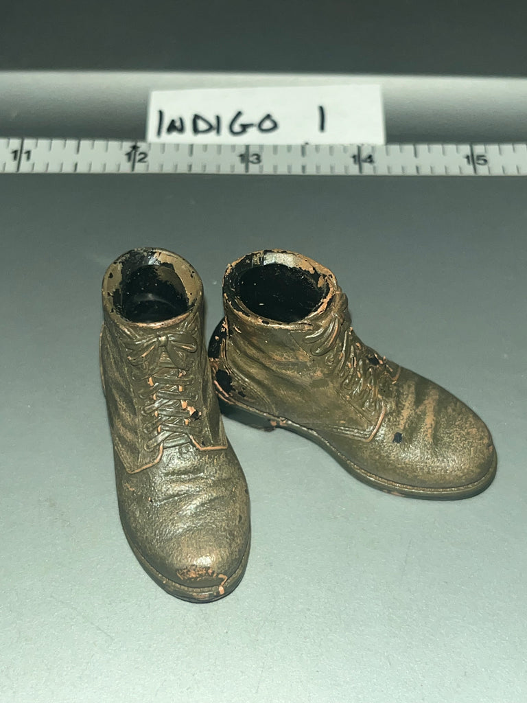 1/6 Scale WWII US Boondocker Boots