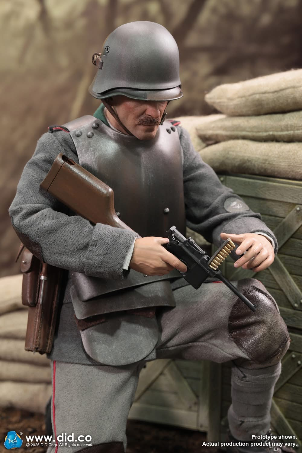 *Preorder* 1/6 WWI German MG08 Machine Gunner - Arthur - DiD D11015 - World War One