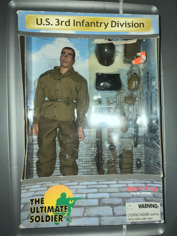 1/6 Scale WWII US 3rd Infantry Division Figure  - NIB Ultimate Soldier