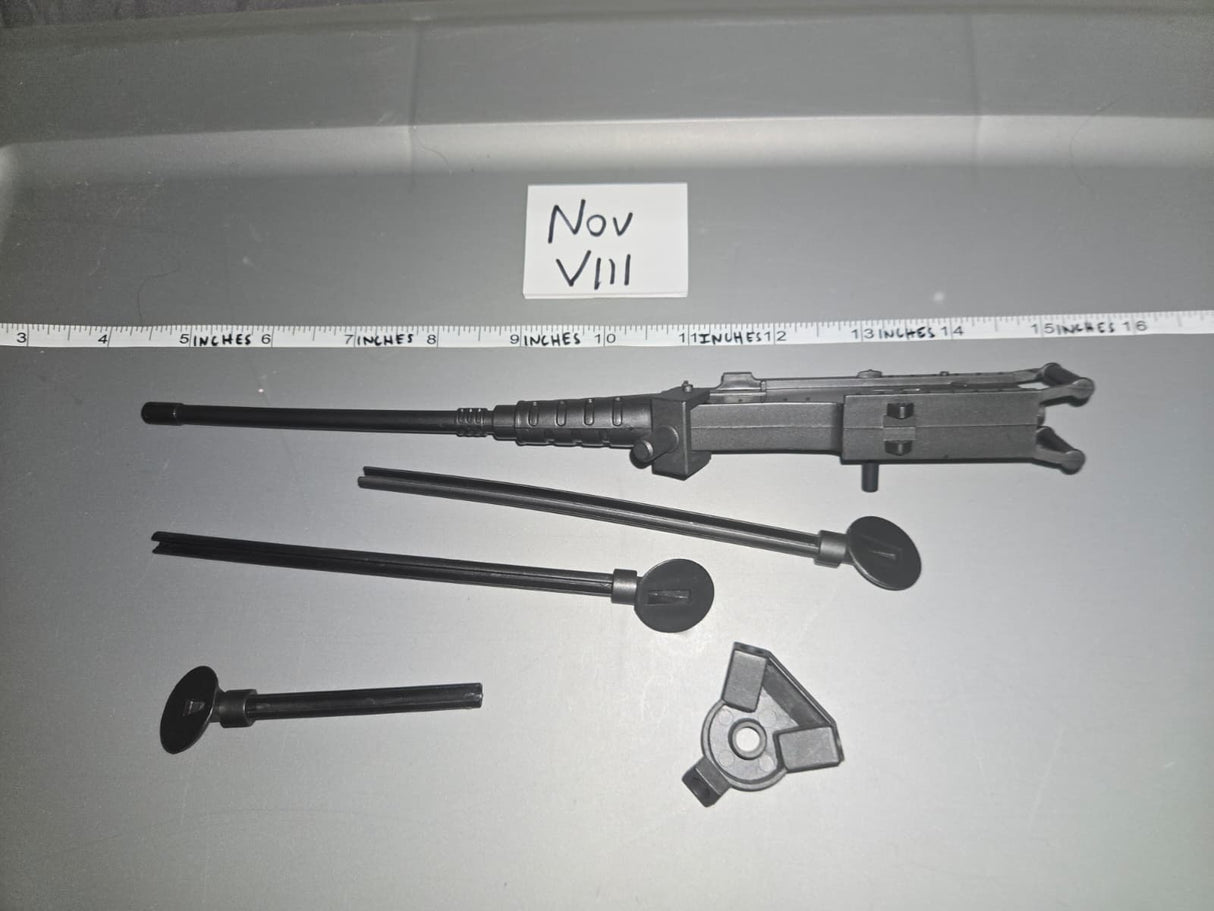 1:6 Scale Vietnam US .50 Caliber Machine Gun and Tripod Set