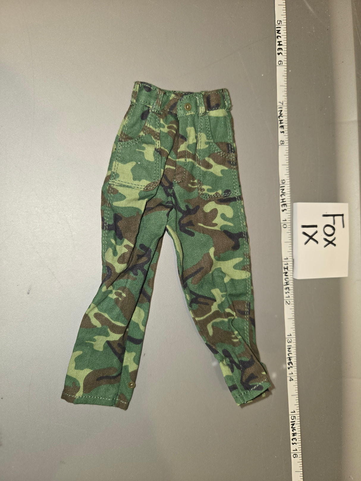 1/6 Scale Modern Era Chinese Woodland Pants