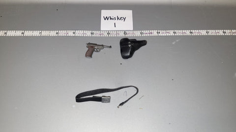 1/6 Scale WWII German Pistol and Holster