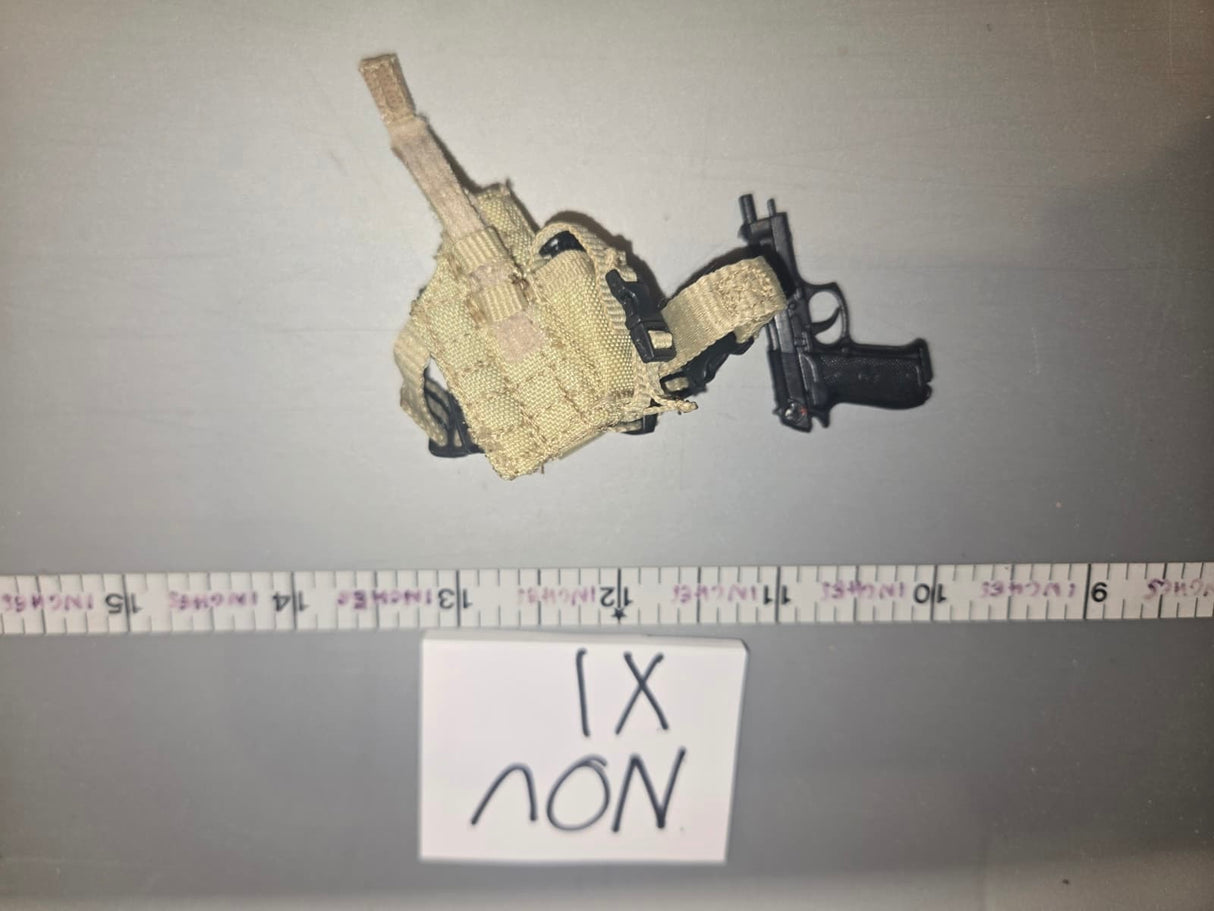 1/6 Scale Modern Pistol and Holster