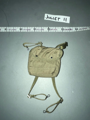 1/6 Scale WWII US Cloth Gas Mask Bag