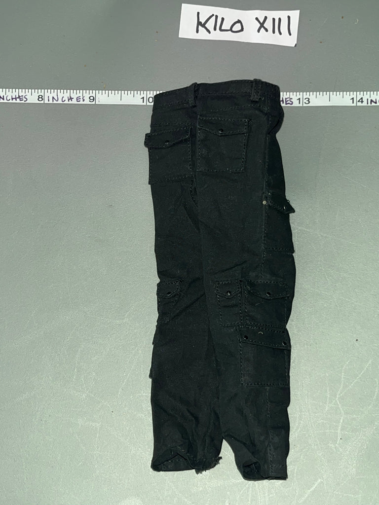 1/6 Scale Modern Era Black BDU Pants