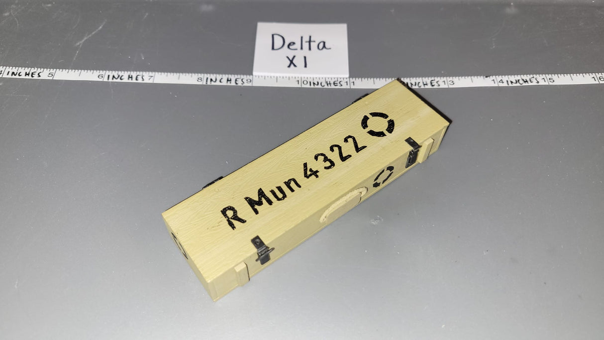 1/6 Scale WWII German Panzershrek Ammunition Crate