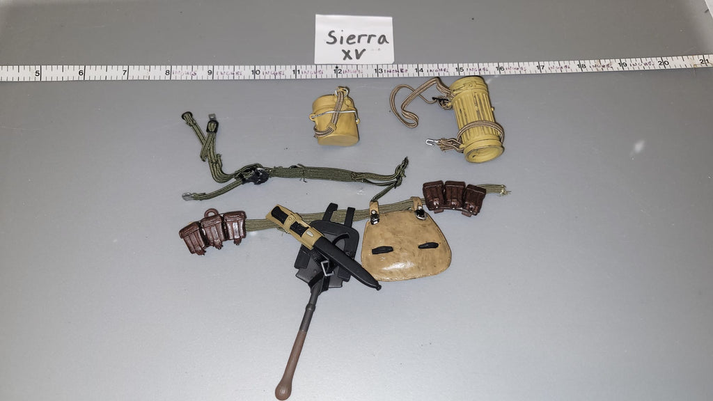 1/6 Scale WWII German Afrikakorps Field Gear Lot