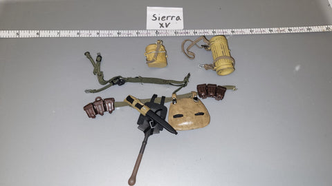 1/6 Scale WWII German Afrikakorps Field Gear Lot