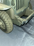 1/6 Scale WWII US Jeep - Ultimate Soldier - Weathered and Broken