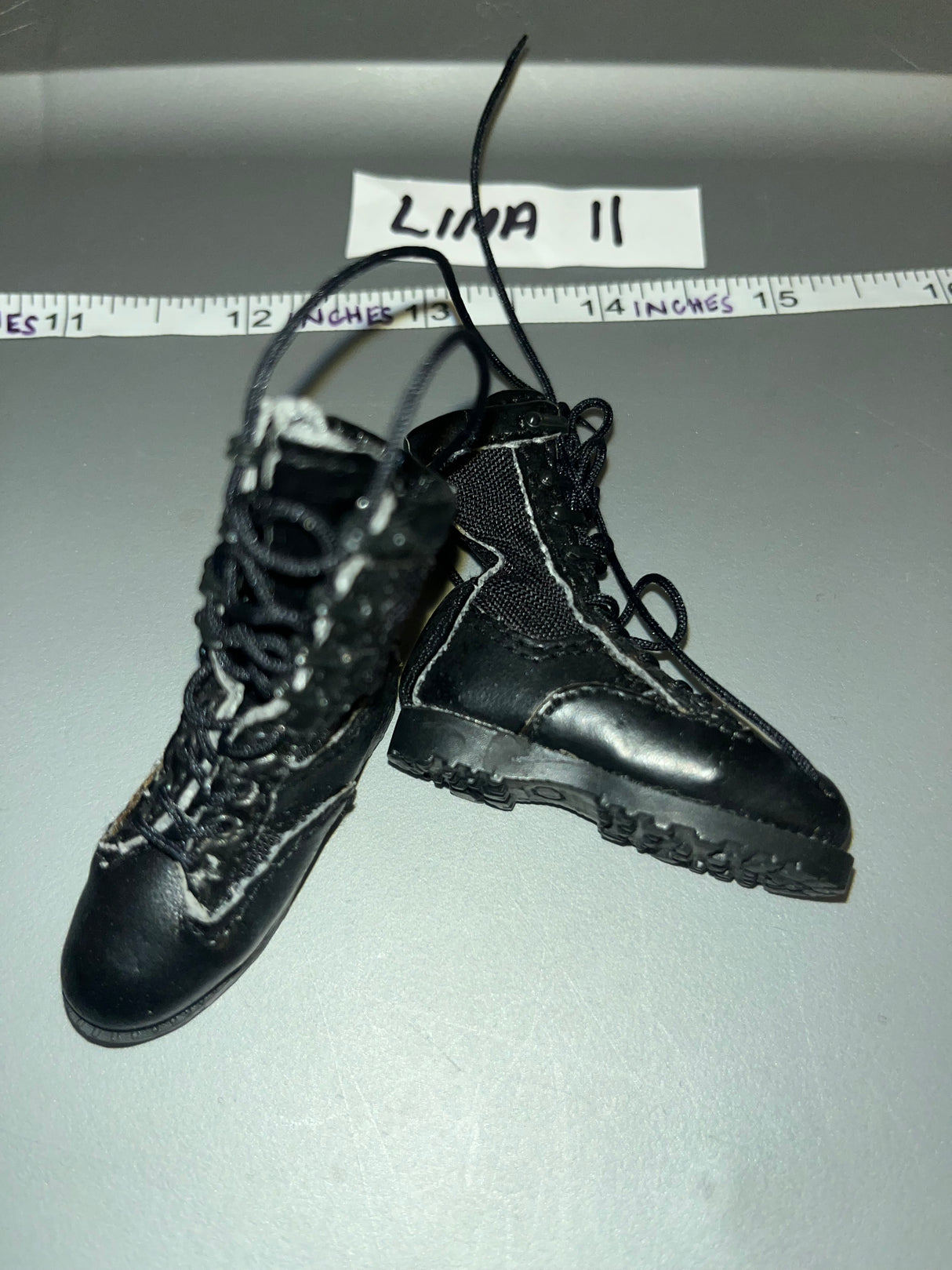 1/6 Scale Modern Era Cloth / Leather Combat Boots
