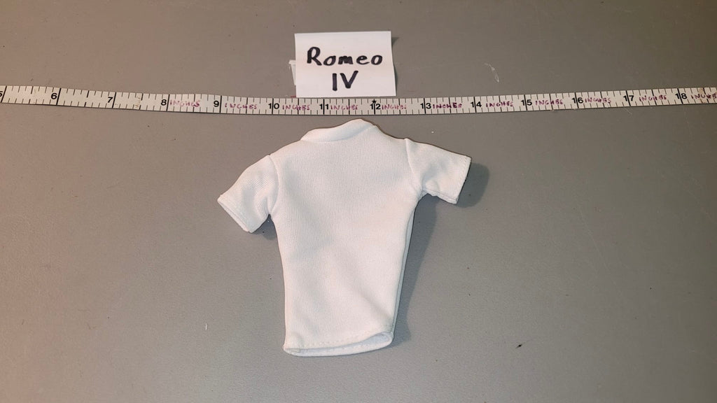 1:6 Scale Modern Era White T Shirt