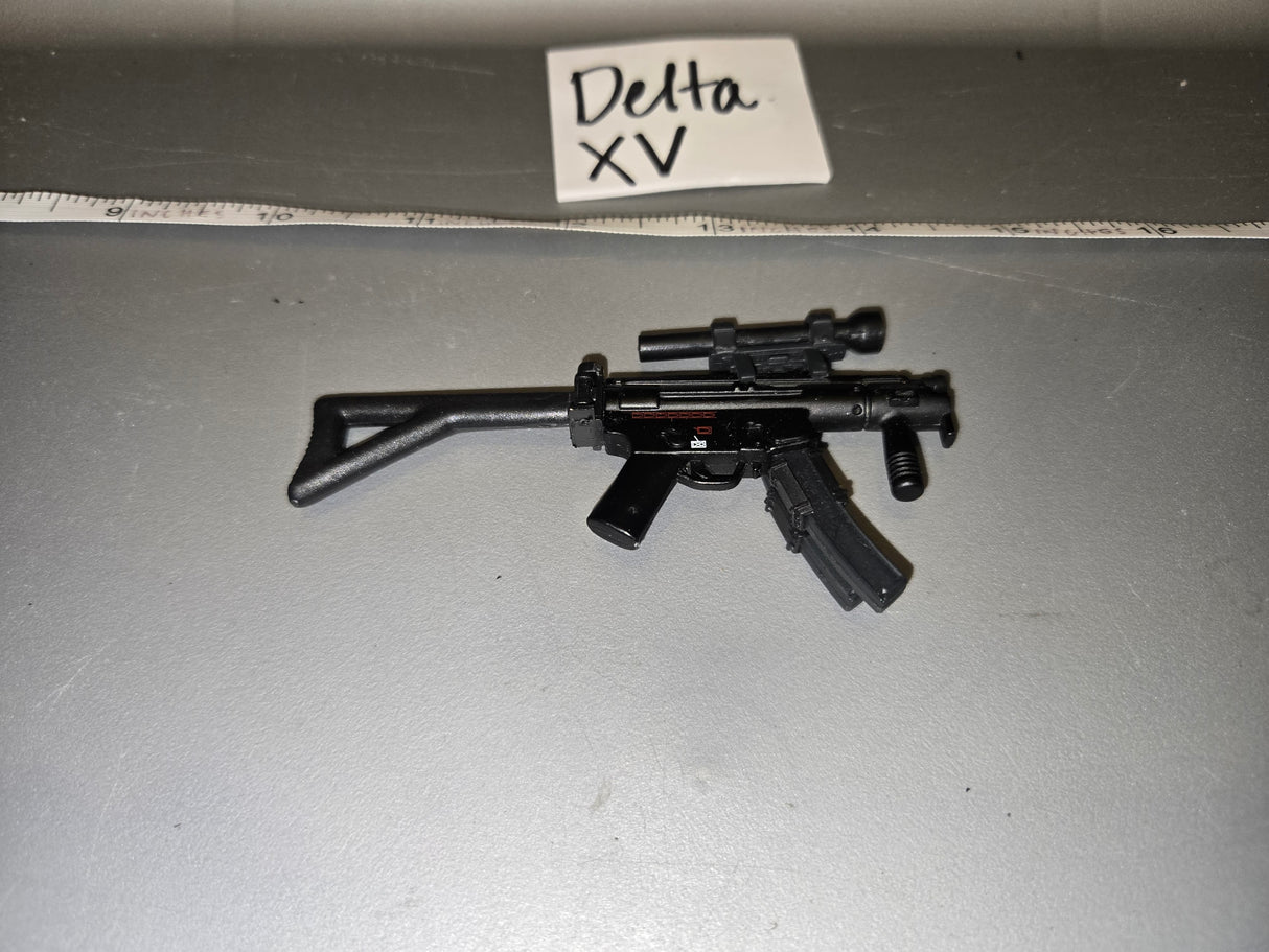 1/6 Scale Modern MP-5 Submachine Gun