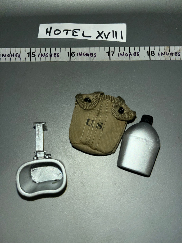 1/6 Scale WWII US Canteen, Cover and Cup