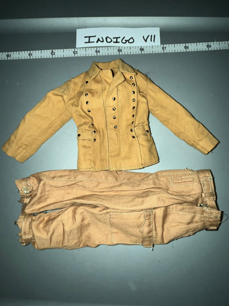 1:6 Scale WWII German Fallschirmjager Luftwaffe Tropical Uniform ...