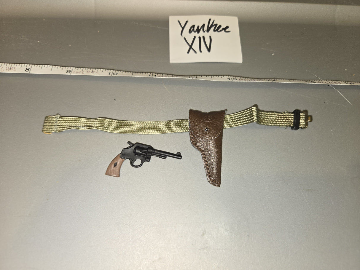 1/6 Scale Vietnam US Revolver Pistol and Holster