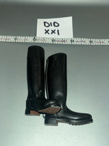 1/6 Scale WWII German Leather Officer Jack Boots - DID Field Marshal Fedor Von Bock