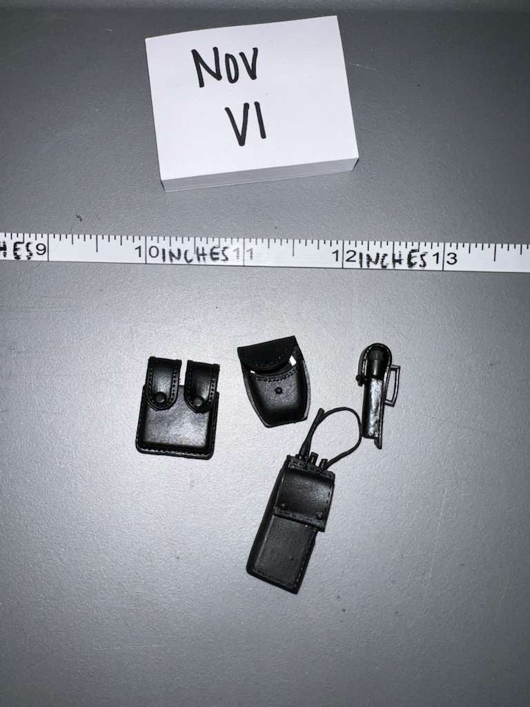 1:6 Scale Modern Era Police Duty Belt Gear