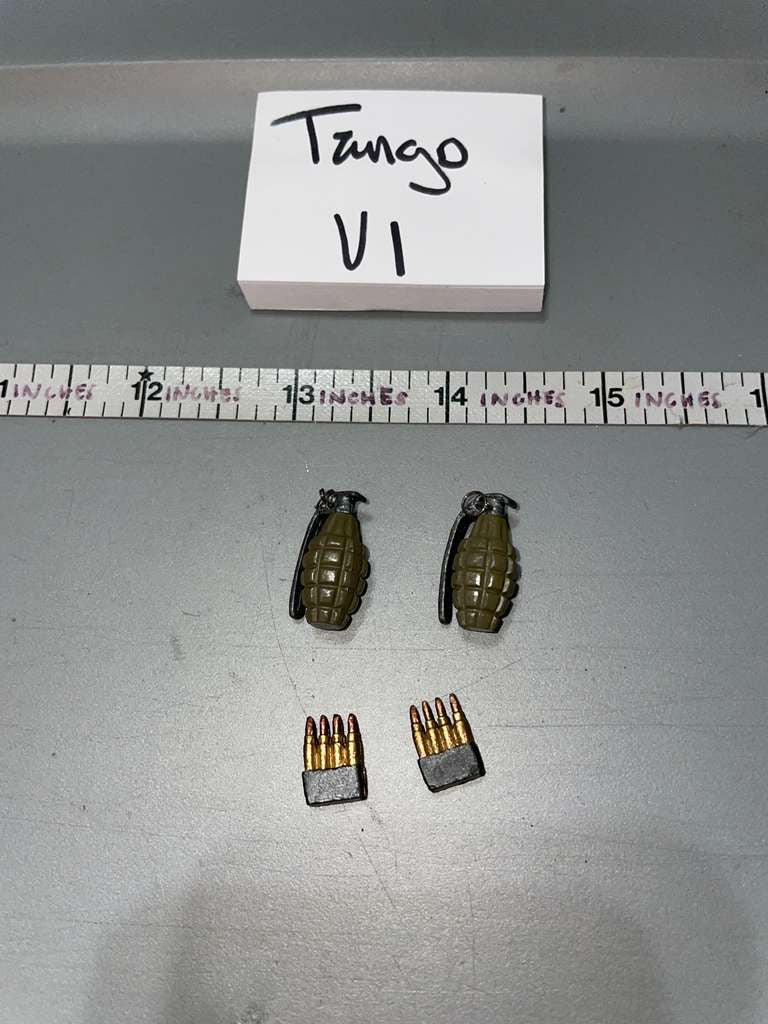 1/6 Scale WWII US Grenade Lot