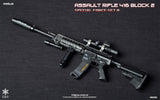 1/6 Scale Modern Era ASSAULT RIFLE 415 BLOCK 2 Weapons Set - NIB Easy and Simple Set B - OKWIV