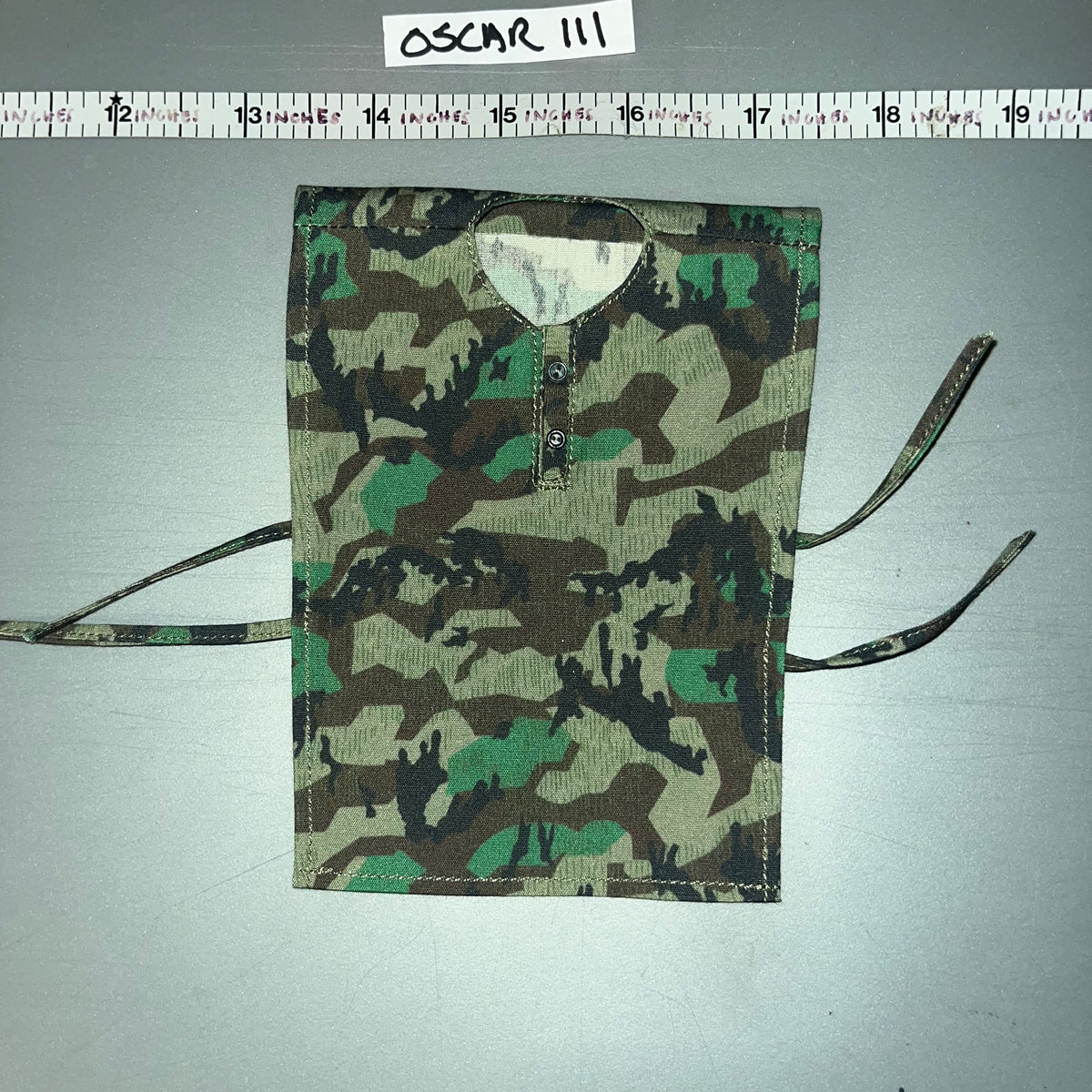 1/6 Scale WWII German Splinter with Infrared Protection Chasuble Smock ...