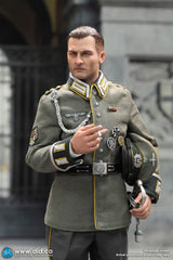 1/6 Scale WWII German Cavalry Standard Bearer Dress Uniform Figure - NIB DID D80193