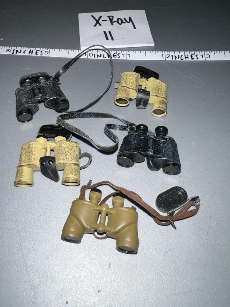1/6 Scale WWII German Binoculars Lot