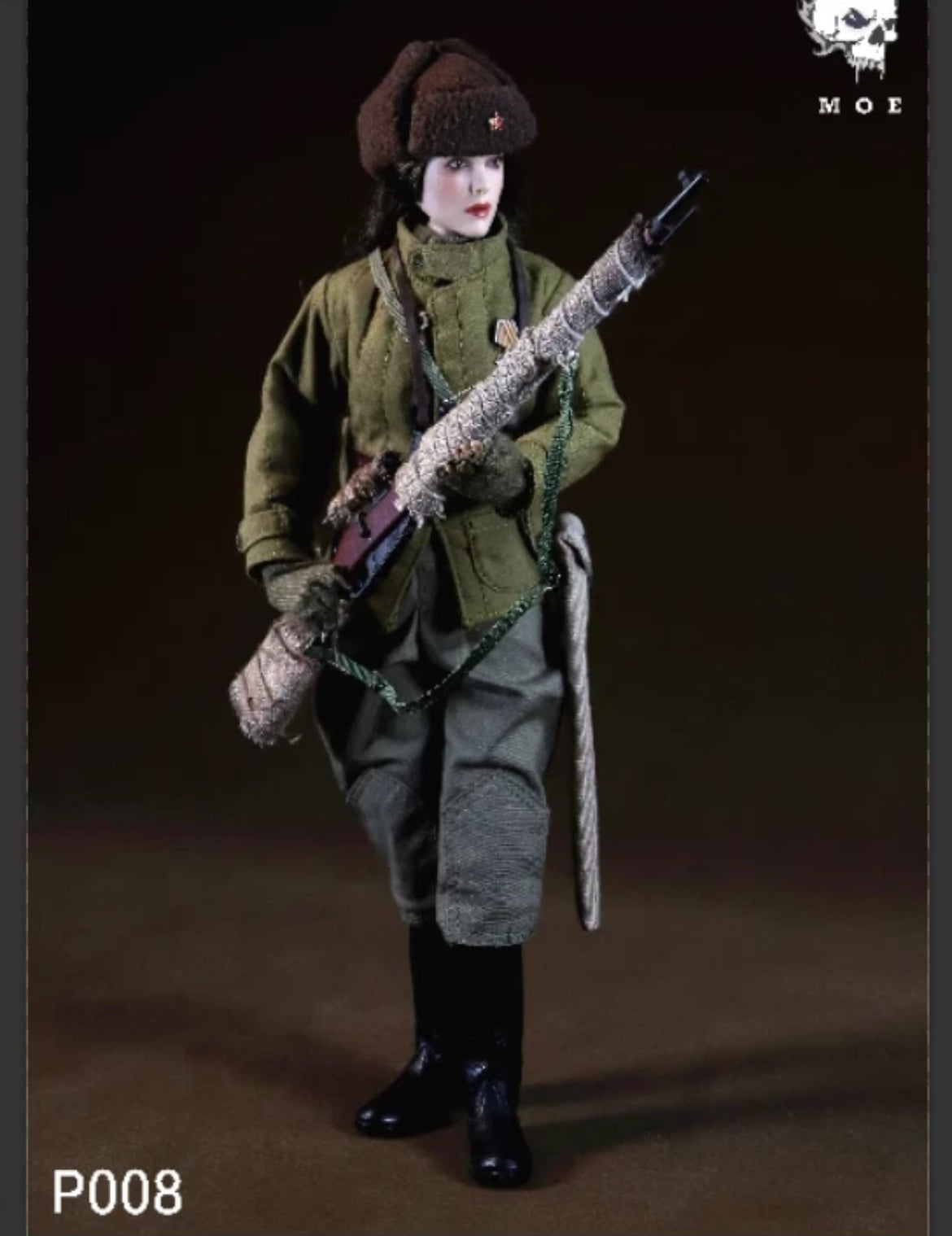 1/6 Scale WWII Russian Soviet Female Sniper - NIB MOE