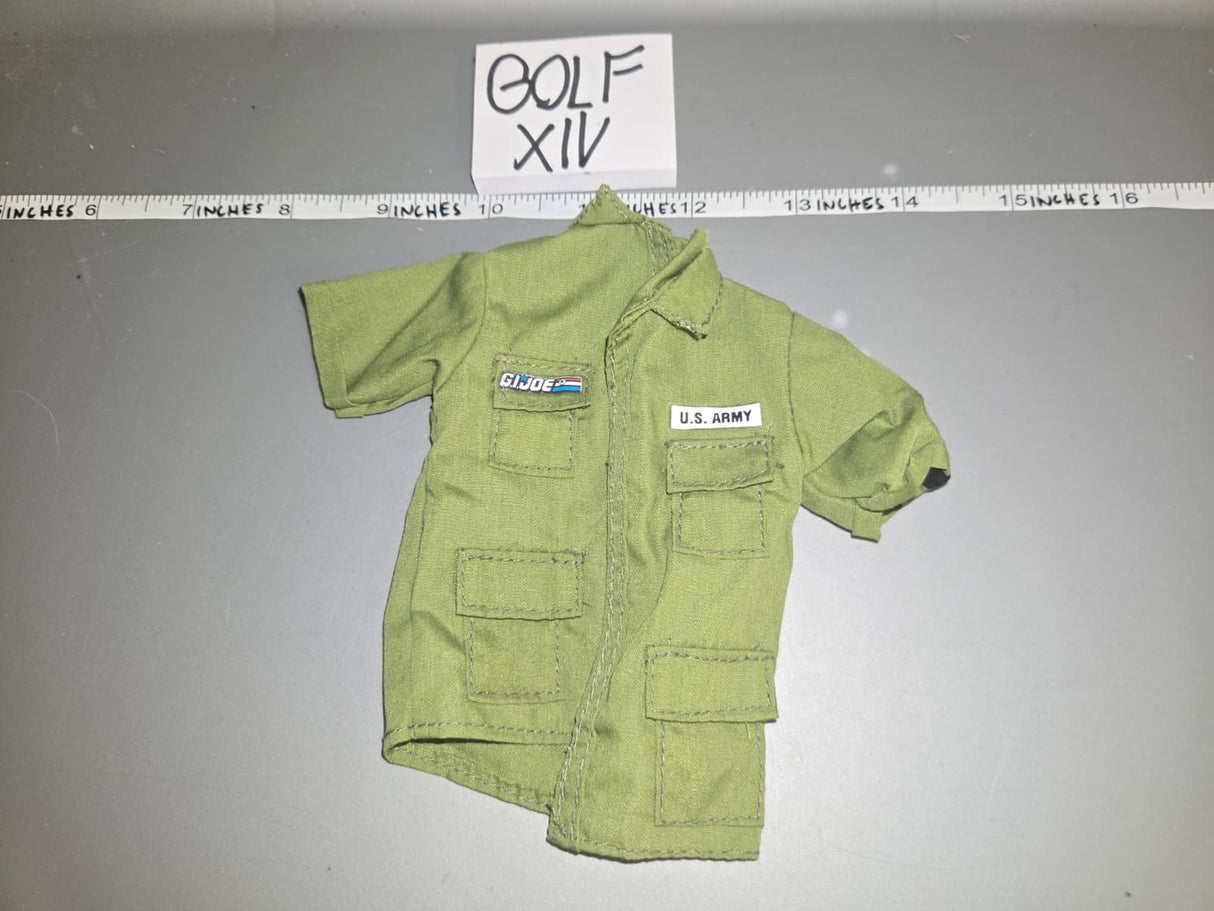 1/6 Scale Modern Era GI Joe Real American Hero Green Grunt Shirt