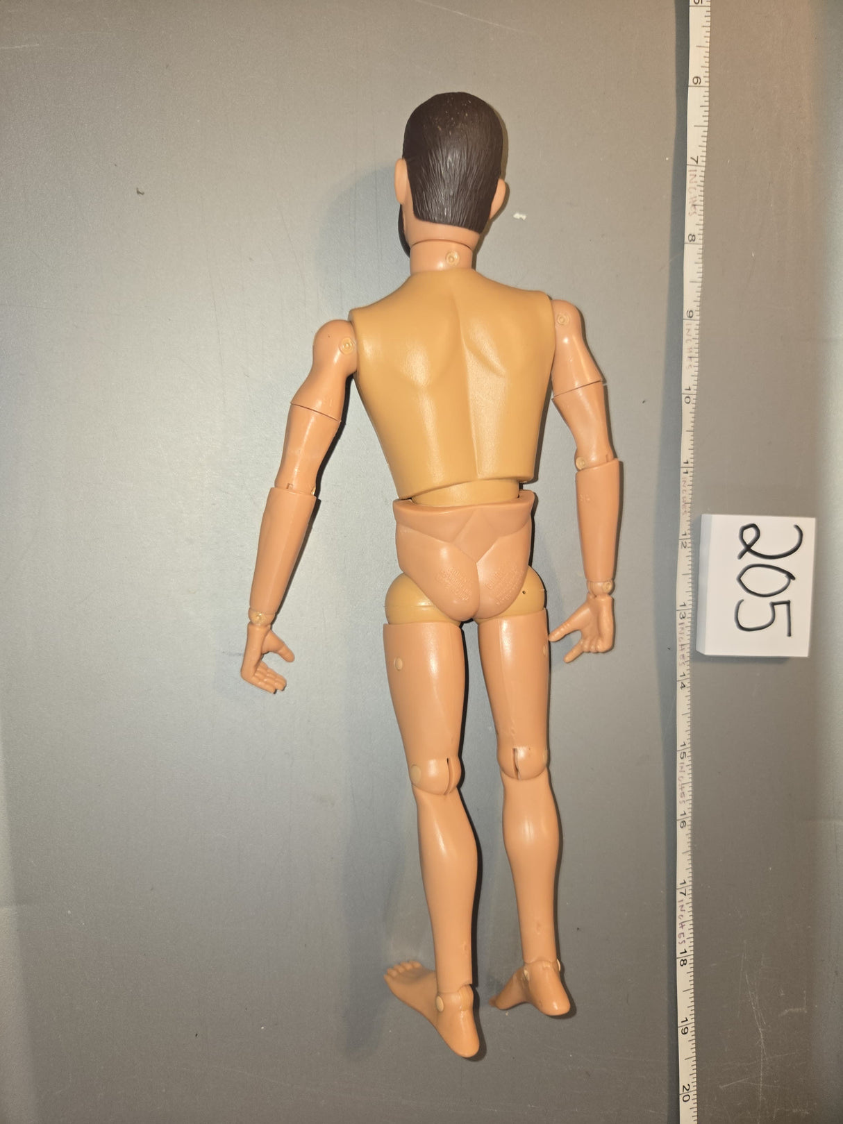 1/6 Scale Nude Vintage Remake Civil War General Grant Figure