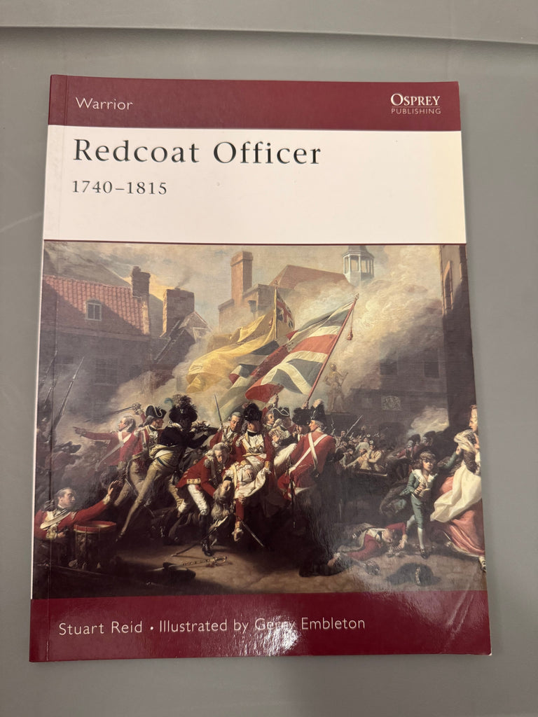 Osprey: Redcoat Officer 1740-1815