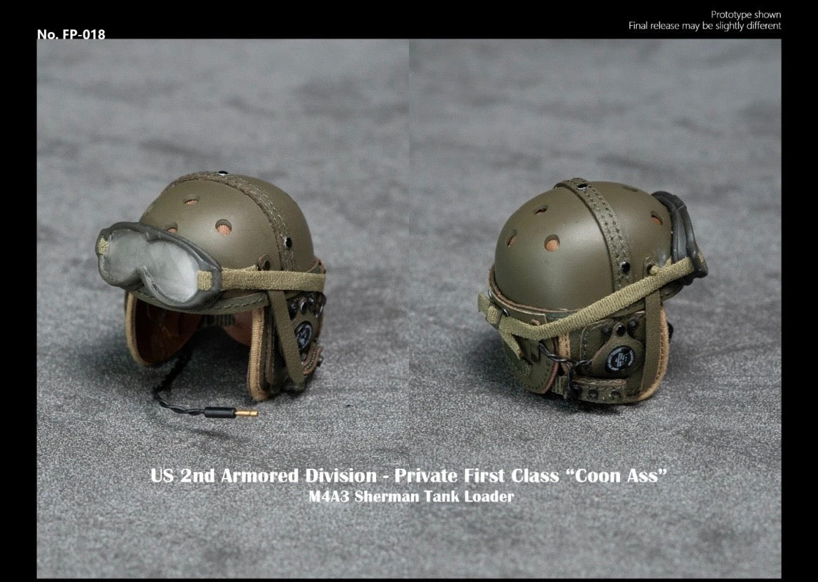 1/6 Scale WWII US Tank Loader Coon Ass Fury - NIB Facepool
