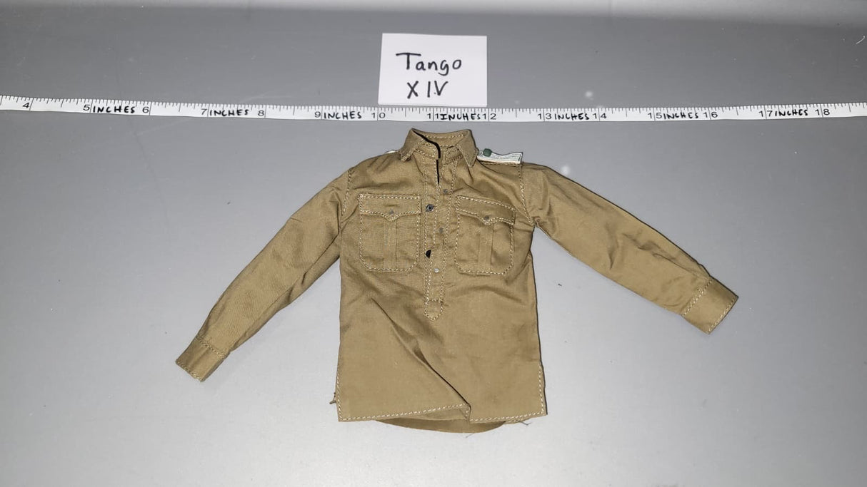 1/6 Scale WWII German Shirt - Afrika Korps