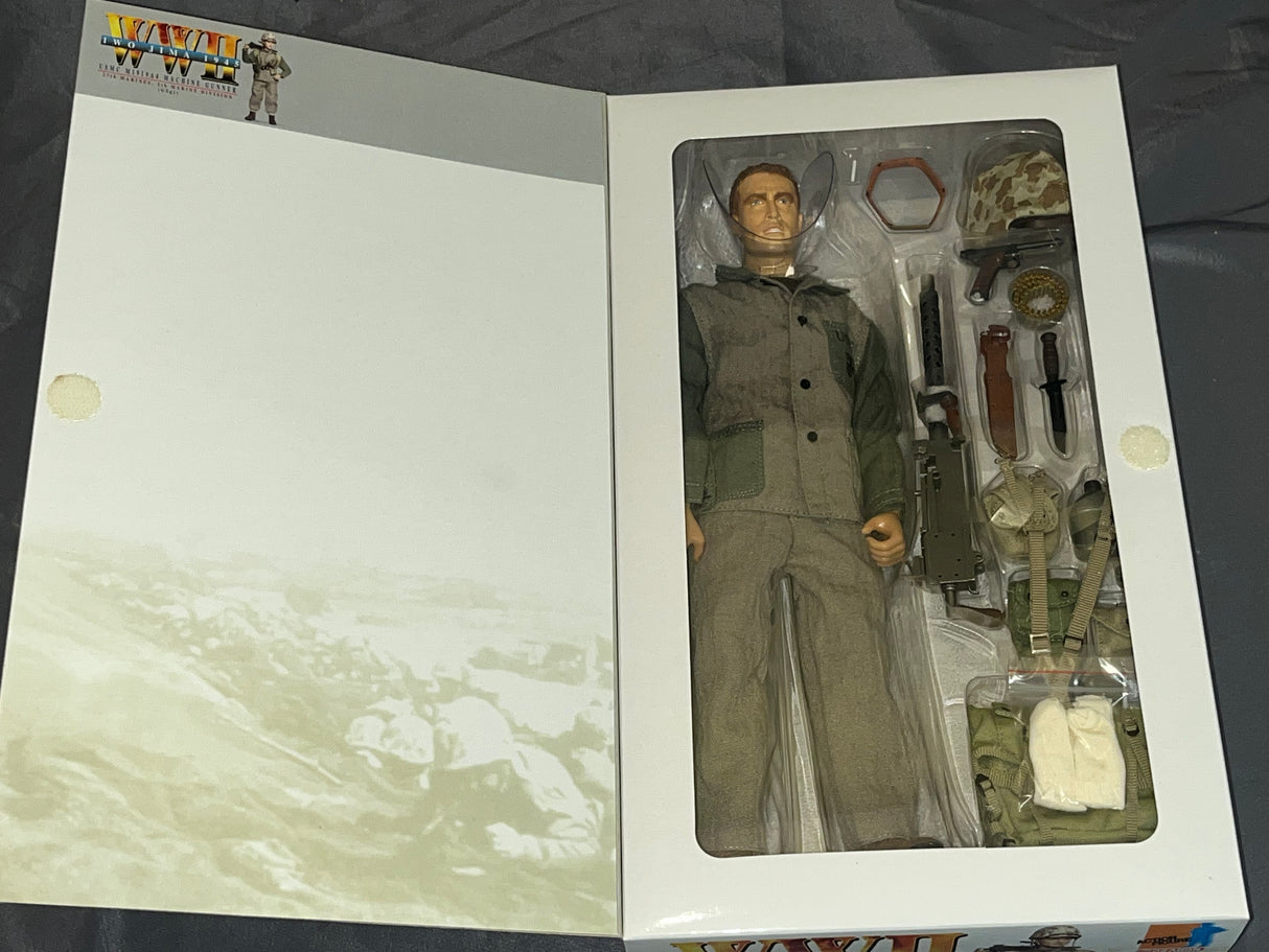 1/6 Scale WWII US Marine Machine Gunner Tim Wright - NIB Dragon