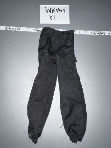 1/6 Scale Modern Era Black BDU Pants