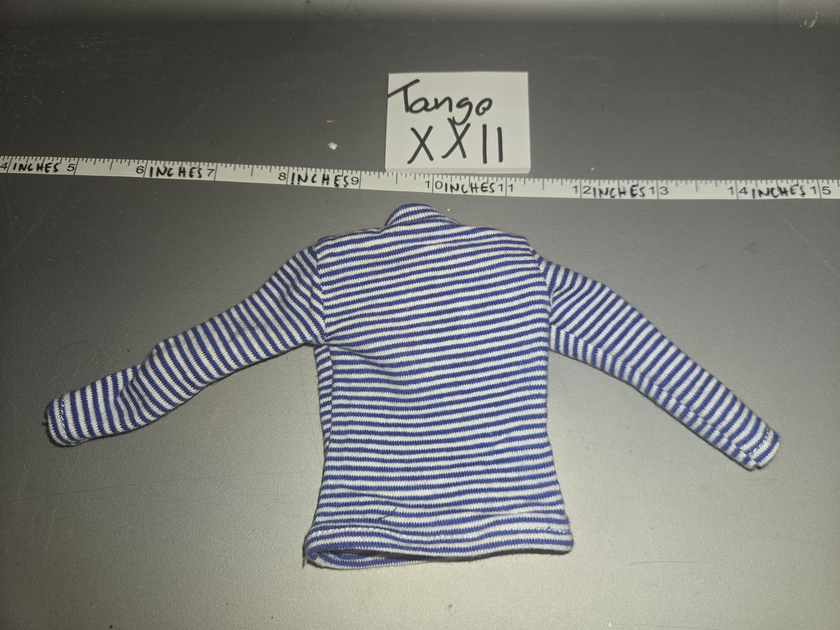 1:6 Scale WWII Russian Afghanistan Striped Shirt