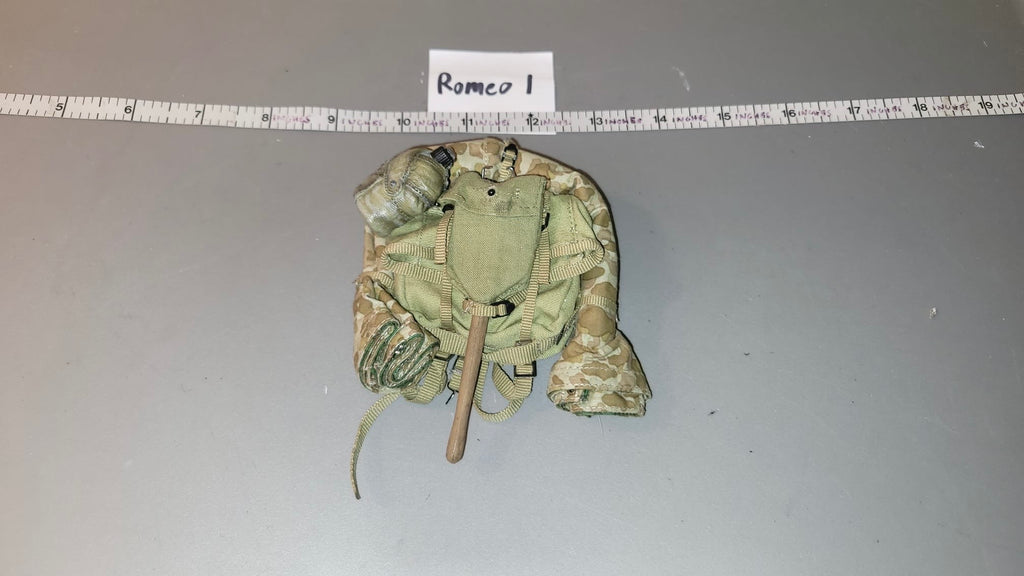 1:6 scale WWII US Marine Backpack