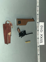 1/6 Scale World War One German Broom Handle Pistol - DID MG08 Gunner 11015