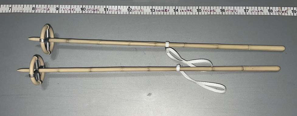 1/6 WWII German Gebirgsjager Ski Set