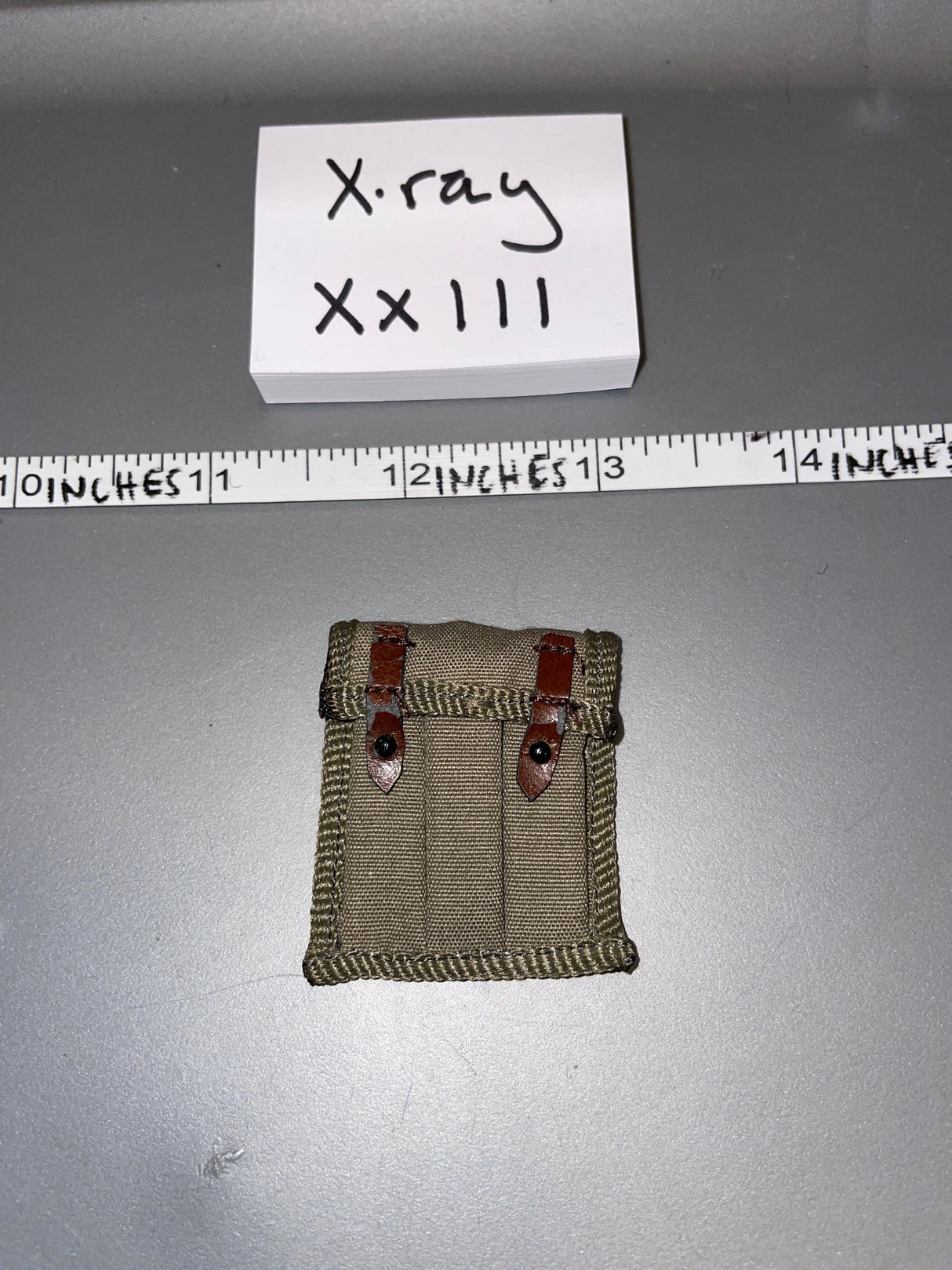 1:6 Scale WWII Russian PPSh Ammunition Pouch