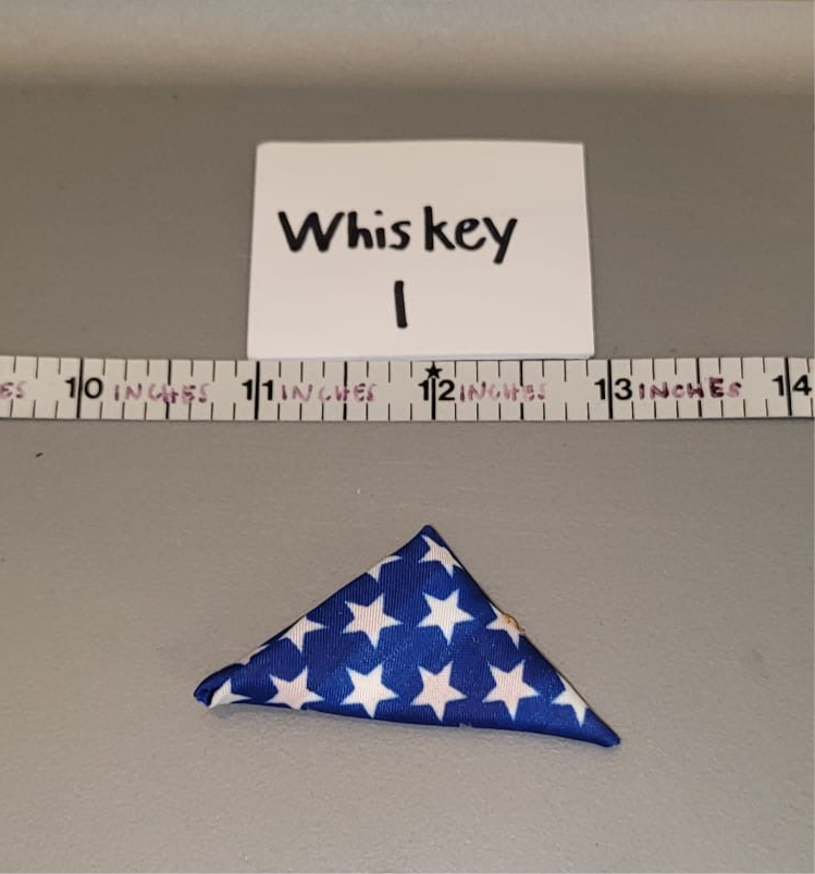 1:6 Scale Modern Era US Folded Flag