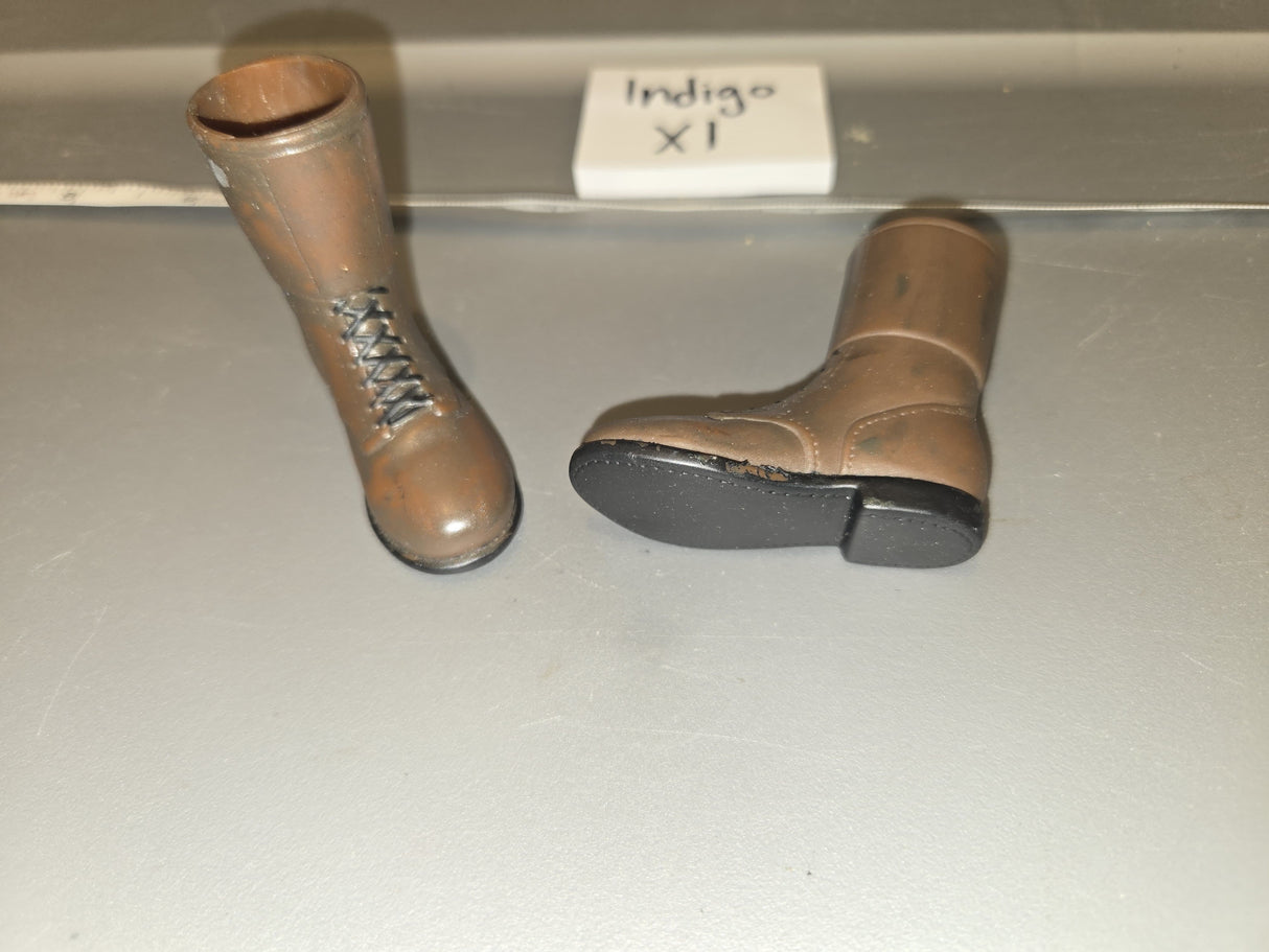 1/6 Scale WWII US Buckle Top Boots