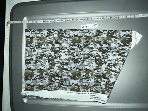 1:6 Scale Modern Era Camo Camouflage Fabric