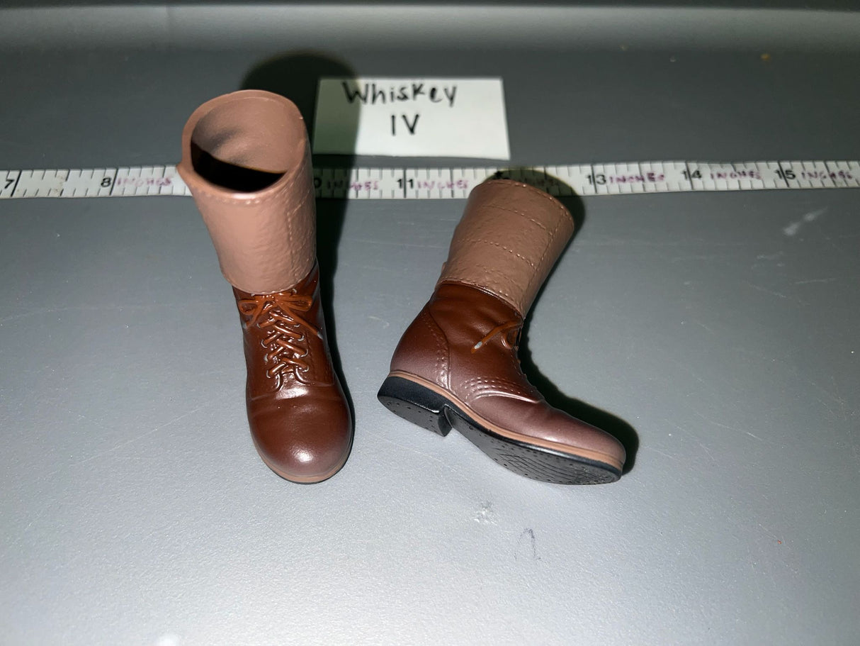 1/6 Scale WWII US Buckle Top Boots