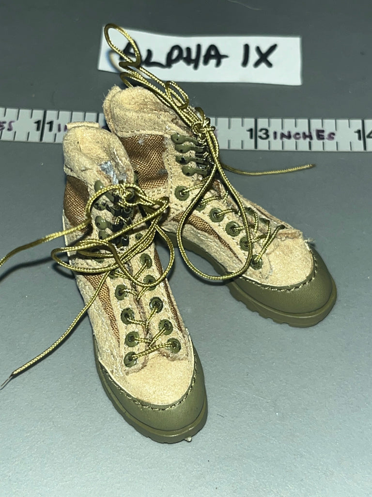 1/6 Scale Modern Era Cloth / Leather Combat Boots