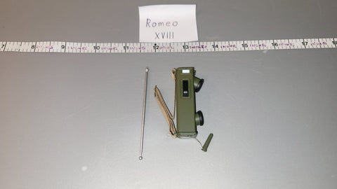 1/6 Scale WWII US Radio Walkie Talkie - Soldier Story
