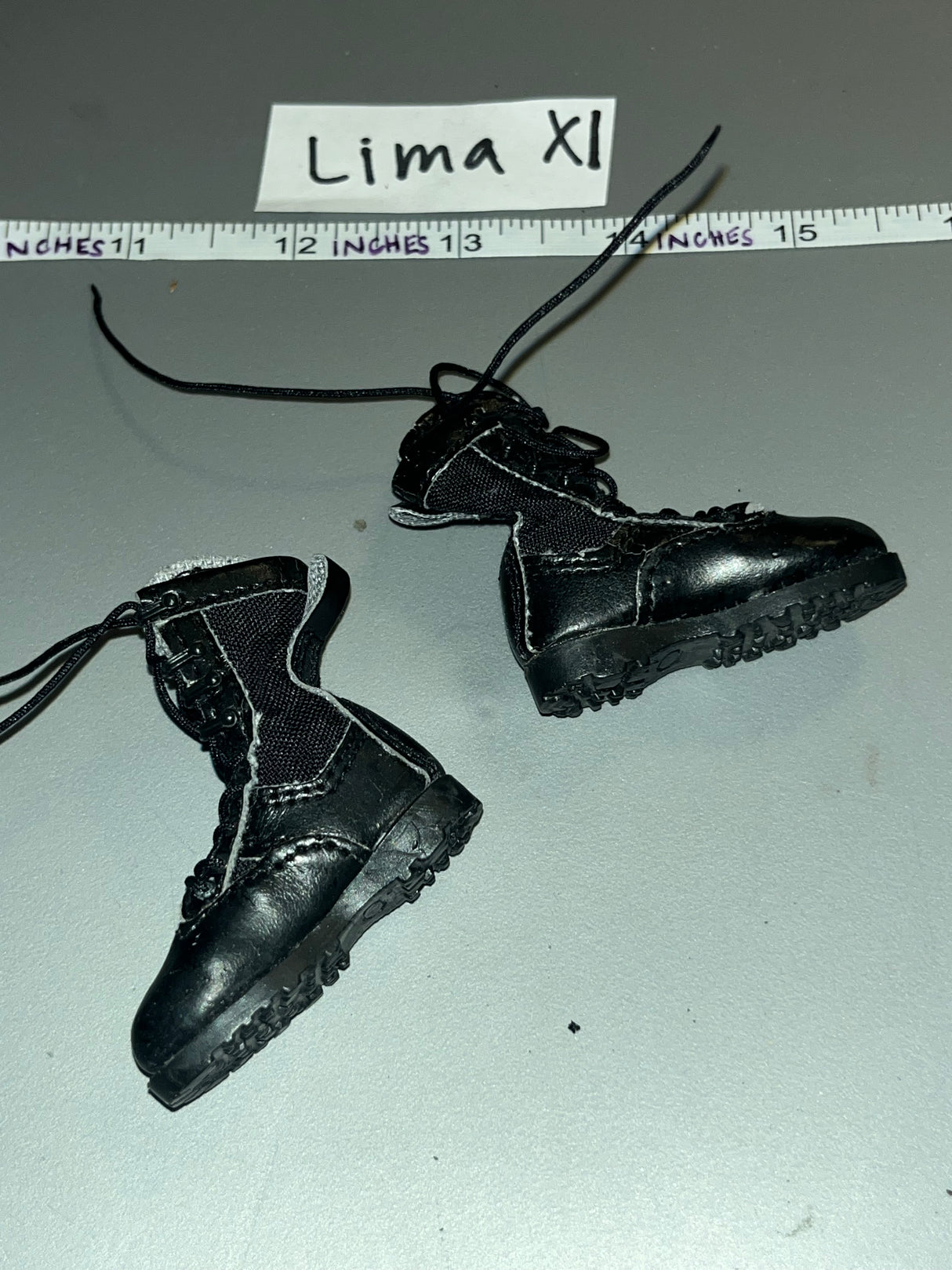 1/6 Scale Modern Era Cloth / Leather Combat Boots